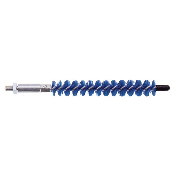 Goodway Technologies Nylon Brush, Blue for 3/8" ID tubes with 12-24 F thread GTC-211-3/8